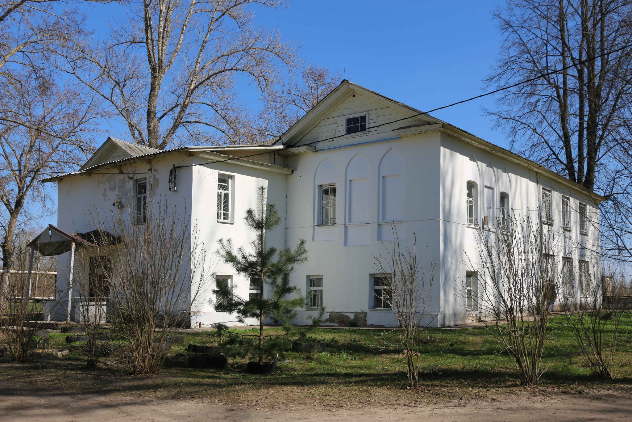 The outbuilding of the manor