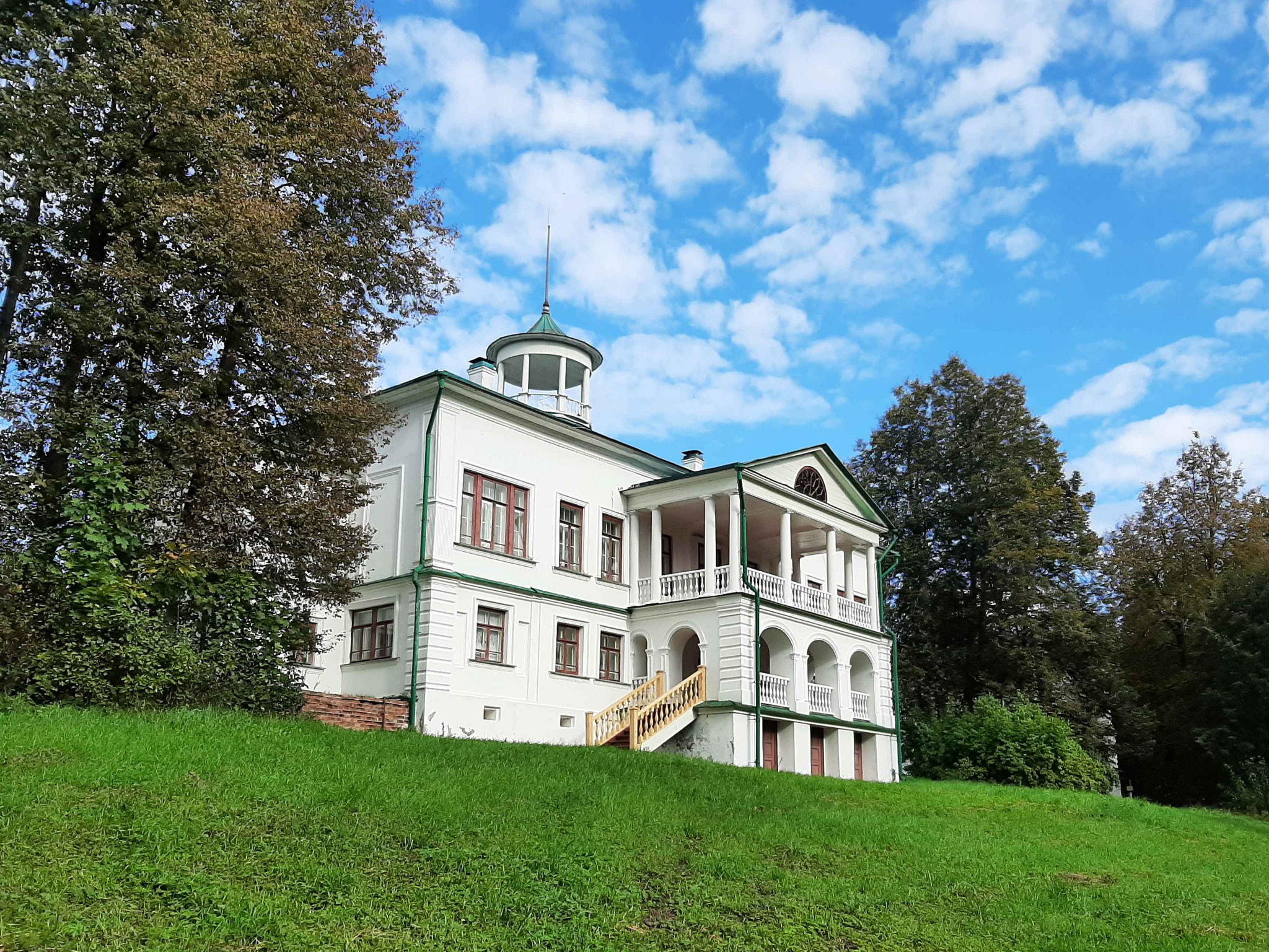 The main house. 