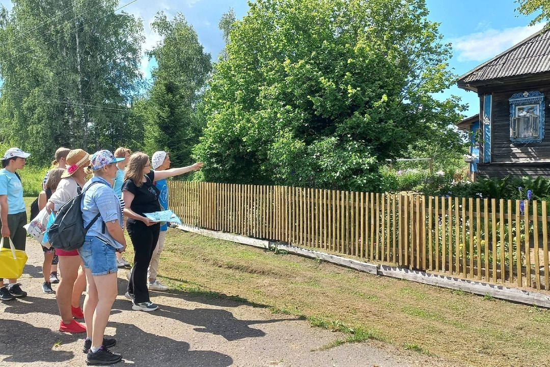 House carving in Ilyinsky